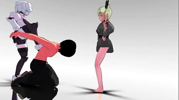 Licking feet of your captor anime femdom trample mmd