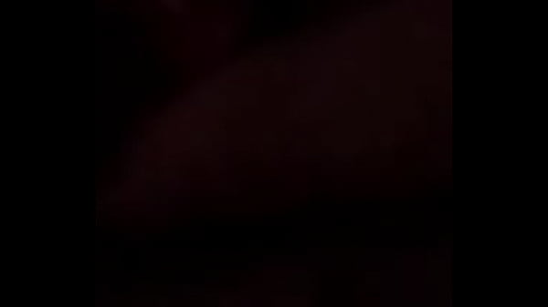 Playing with vibrator in dark 