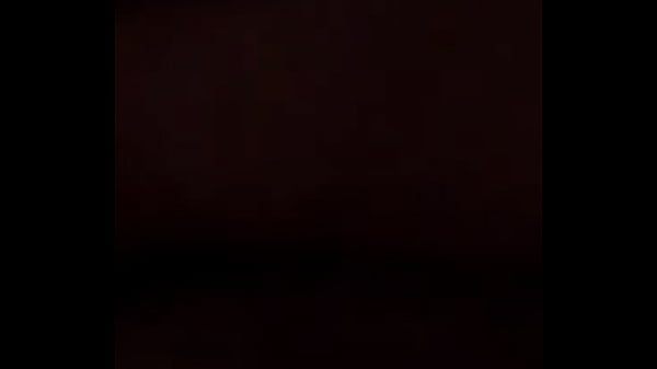 Playing with vibrator in dark 