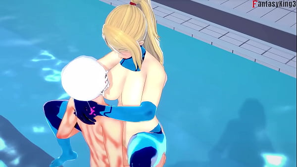 Samus Aran fucking on the pool bikini | 4 | Metroid | Full & POV on Sheer & PTRN: Fantasyking3 