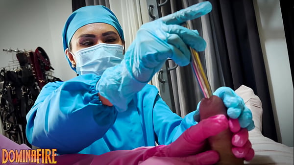 Play MP4 - Femdom Sounding in Bondage by DominaFire