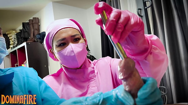 Femdom Sounding_in Bondage by DominaFire