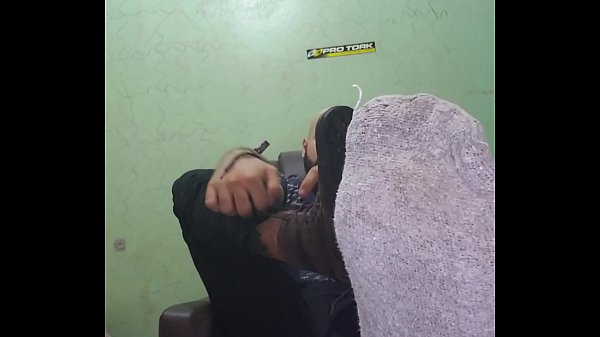 boots off after a long day of work 