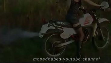Compilation Of Happy Girls Trying And Revving Their Dirtbikes thumbnail