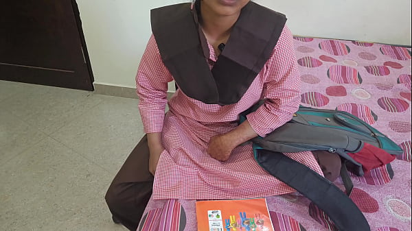 Play MP4 - Hot indian desi student was painfull fucking with teacher in coching room on dogy style and talk to Hindi audio