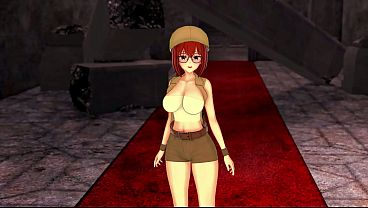 Diane Poses on the Red Carpet &ndash_ 3D Animation