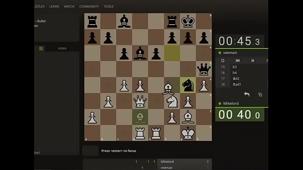 Chess opponent got fucked in the chess board 