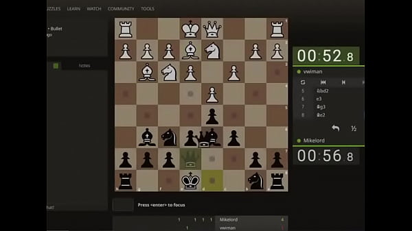 Chess opponent got fucked in the chess board 