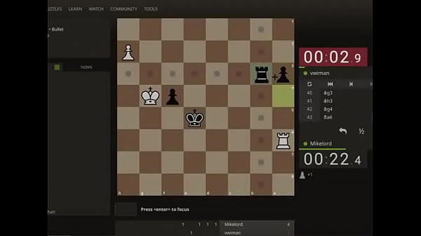 Chess opponent got fucked in the chess board 