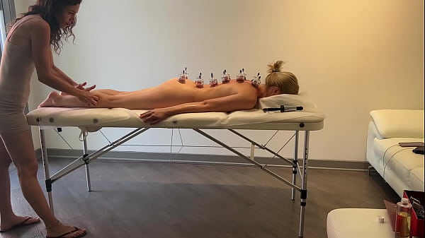 Skinny Babe Natalie Massages Naked Me thumbnail