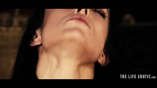 Stunning brunette beauty masturbates to her wild bdsm sex fantasy