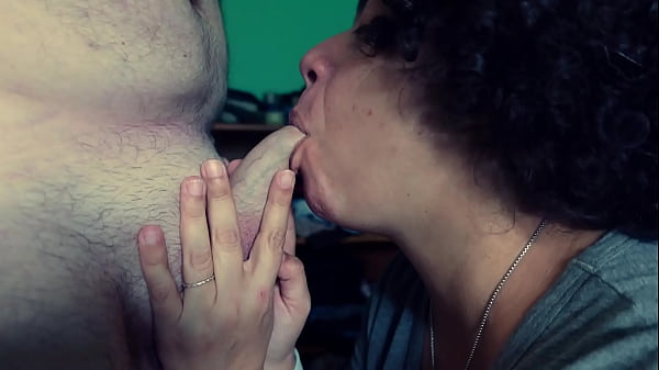 Step mom interrupted giving bj 