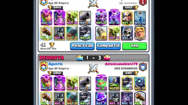 Nonton Me Follo A Rival Que No Con Golem Me Gano El Malo. Partida &eacute;pica De Clash Royale thumbnail