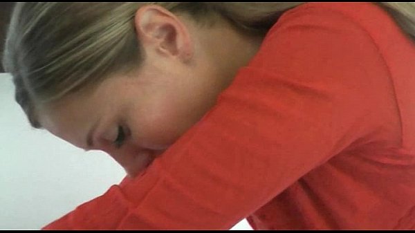 Play MP4 - HOT blonde MILF chained