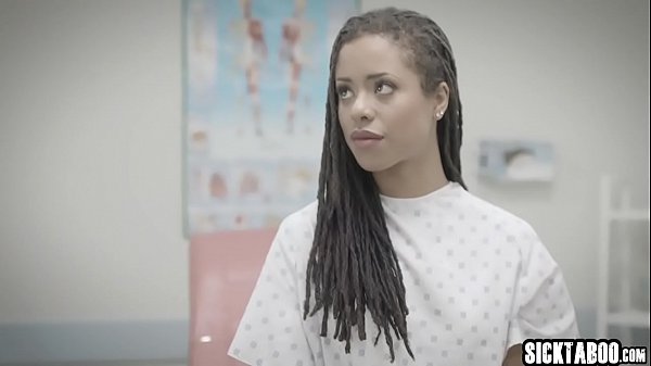 Play MP4 - Sexy ebony small tits teen rides a bad doctors cock