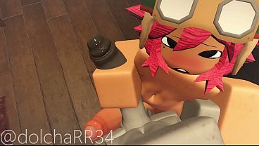 Roblox gives another person a handjob 