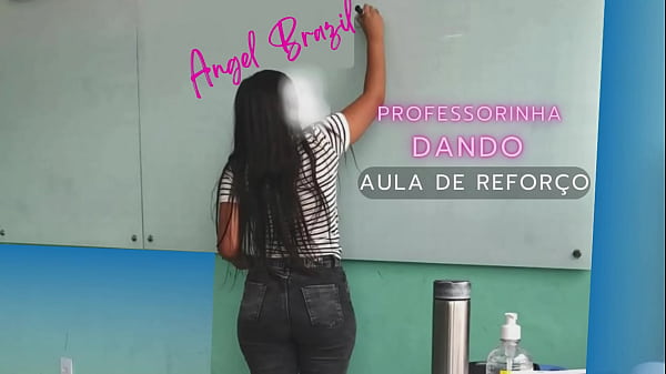 Professorinha Deu Aula De Refor&ccedil;o Para Um Aluno Em Casa, Professora Dando O Cuzinho Para Aluno. thumbnail