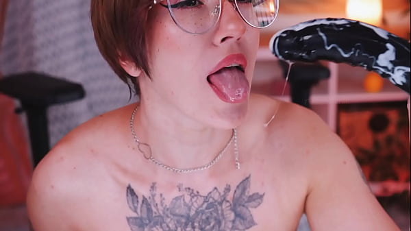 Messy Blowjob Saliva On Tits thumbnail