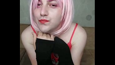 Electra Hot Femboy Model Red Lights