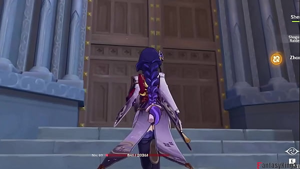 Raiden Shogun on thekingdomTrailerGenshinimpact_Full Exclusive video on_Sheer orPTRN Fantasyking3