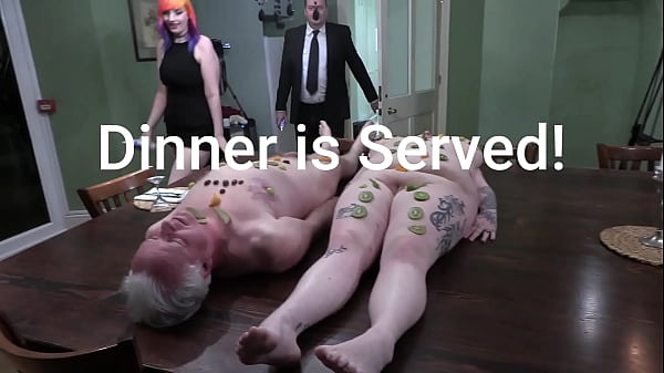 Sploshing food party 4some silly silly silly 