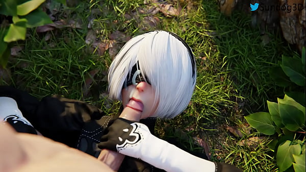 Nier: Automata - Qu&eacute_ rico le encanta sacar su lechita la zorra de 2B