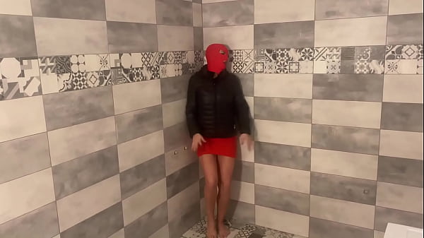 Nonton Sheer Red Seduction &ndash; Masked Blowjob & Doggy With Double Cum On My Downjacket- Preview thumbnail