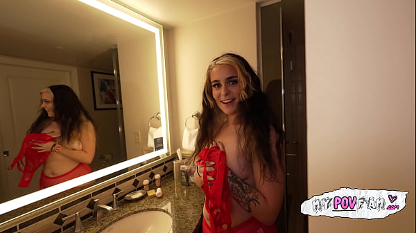 Big Booty Slut Catches Her Stepbrother Watching Her thumbnail