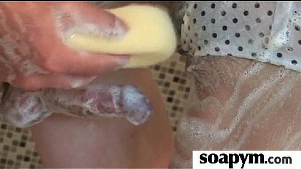 Hot babe soapy shower time 25 