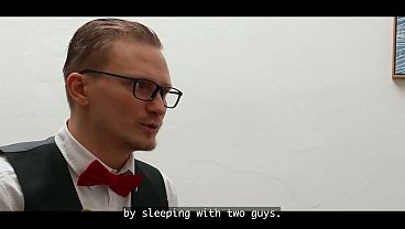 Vip4k hot casting scene with nata gold