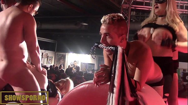 Spanish hot pornstars amazing_orgy on stage