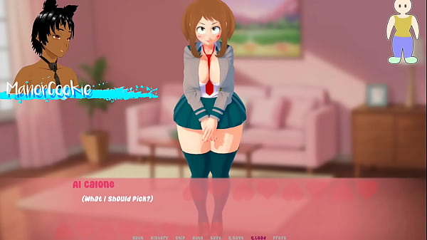 Rock Paper Scissors - We are playing strip rock, paper scissors with Ochaco Uraraka and we can have fun when she is naked 