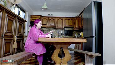 Nonton Lady Lazarus - Busty Redhead Milf With Hairy Pussy Fucked Hard At Breakfast thumbnail