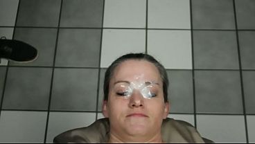 Dirty Dees Taking Cum To Her Face thumbnail