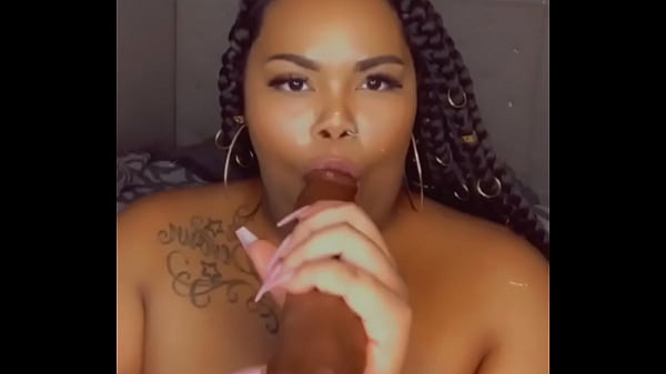 Zaharii Sucking Huge Bbc Dildo thumbnail