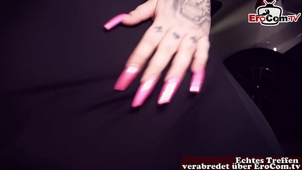 Fette_deutsche Schlampe_abgeschleppt am Bahnhof in Berlin Steglitz