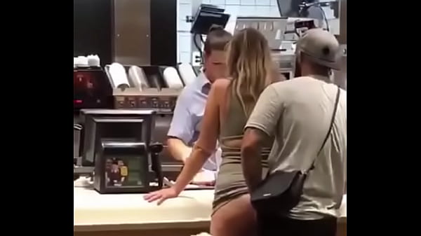 Play MP4 - White couple having sex in  restaurant