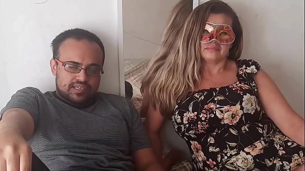 Coroa bbw encara dotado em uma dp 