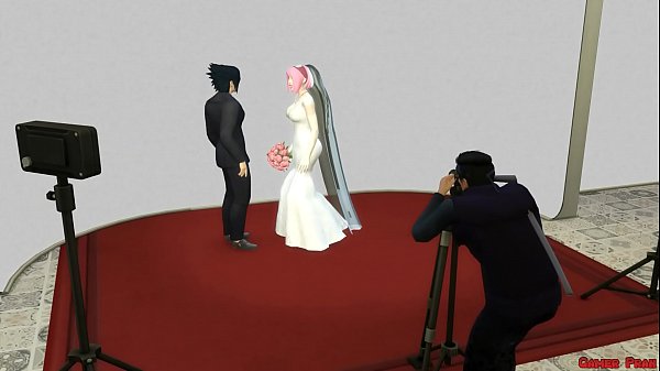 La Boda de Sakura Parte 1 Naruto HentaiNetorare Esposa Vestida de Novia Engañada Marido Cornudo Anime