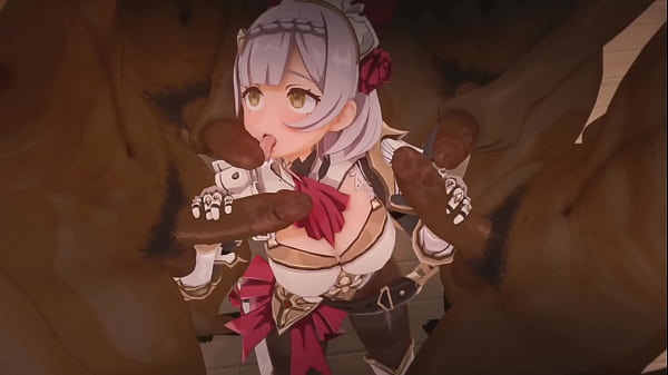 Noelle blacked by 4 cocks 71lv