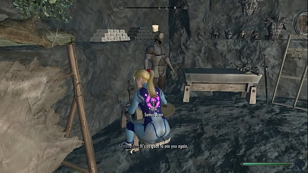 Skyrim making hawt sexy screenshots n stuff behind the scenes 