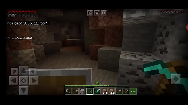 Minecraft PE server Fimose GG Início da construção da House_interrompida e Kauã modo Auto