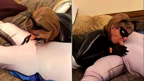 An Al Animated_Adventure GrannyCatwoman Sucks_Batman sCock