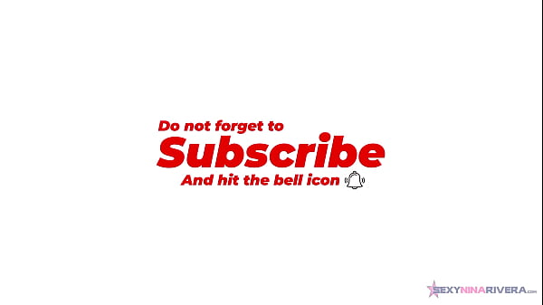 Nina rivera playing with her pussy under the christmas tree