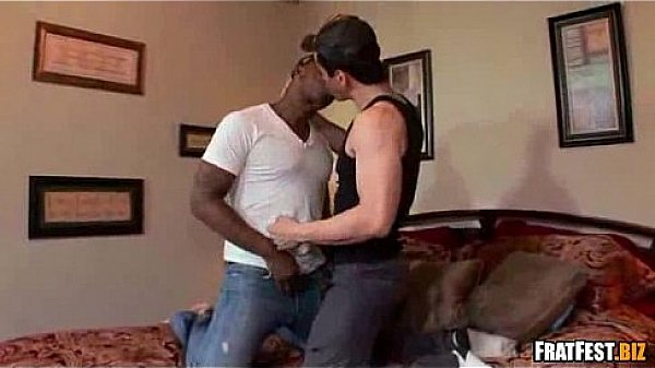 Grabbing a handful of black ass while he sucks my dick 