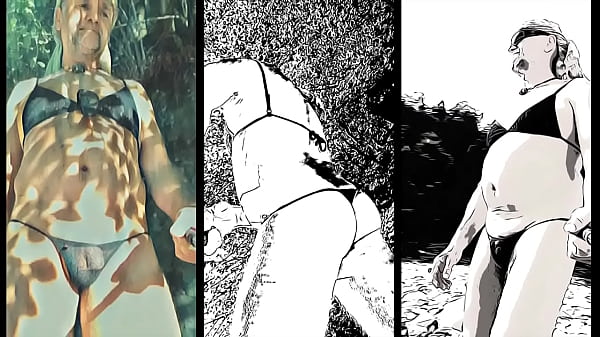 Play MP4 - crossdresser walking on the wild side