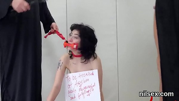 Wicked chick was brought in asshole madhouse for harsh therapy 