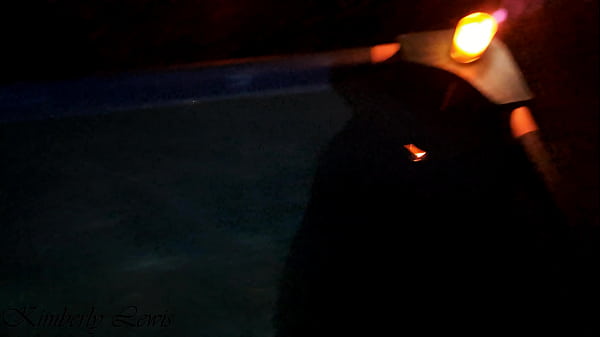 Play MP4 - Thrilling Risky Public Night Threesome In The Pool With Stepsis And Cars Passing Near Us
