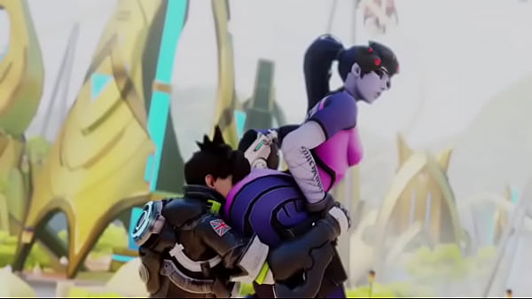 Overwatch Tracer Eats Widow Booty thumbnail