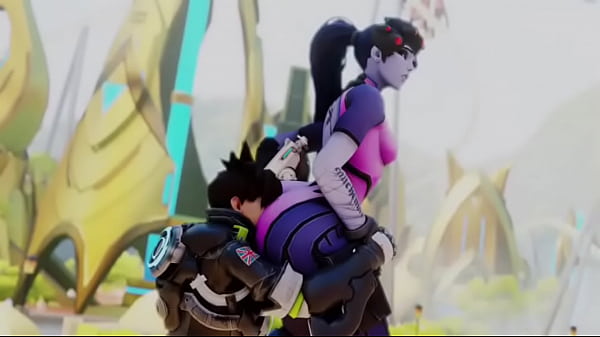 Nonton Overwatch Tracer Eats Widow Booty thumbnail